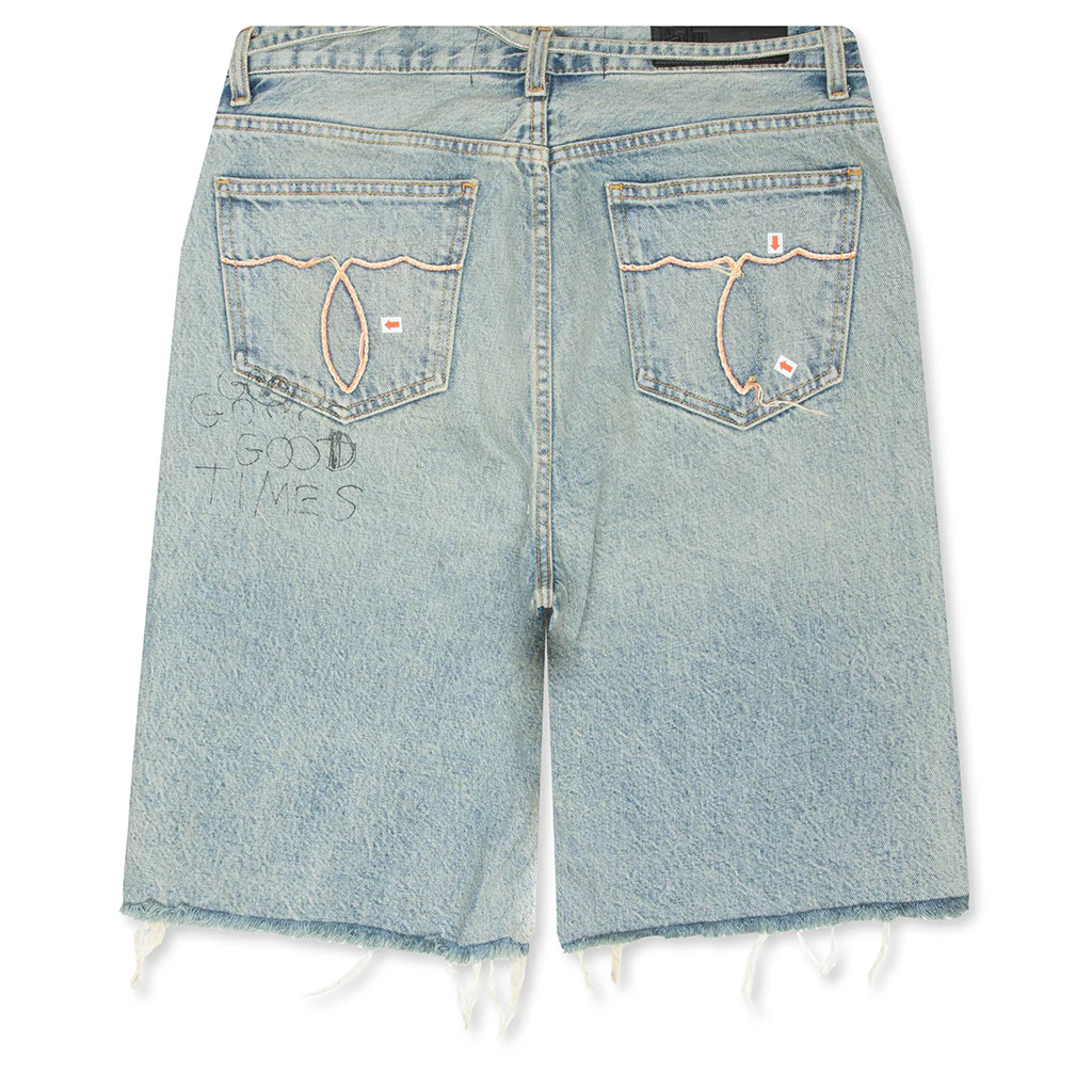 Good Good Times Denim Short - Denim - Image 2