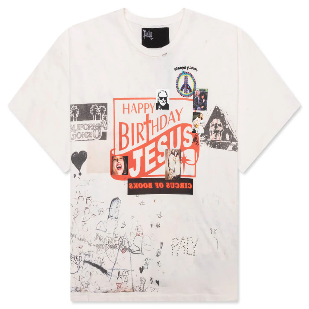 Graffiti Tee - Ivory