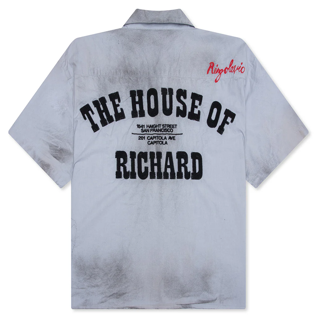 House Of Richard Mechanic Shirt - Baby Blue - Image 2