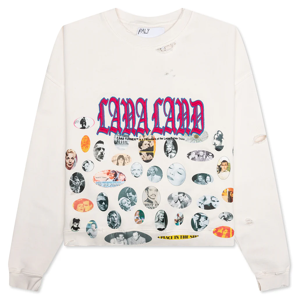 Lana Land Crewneck - Vintage White