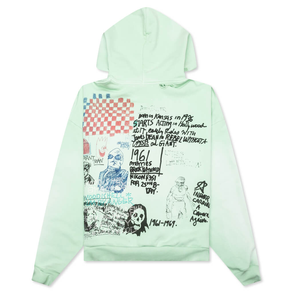Son of Sal Hooded Sweatshirt - Mint Green - Image 2
