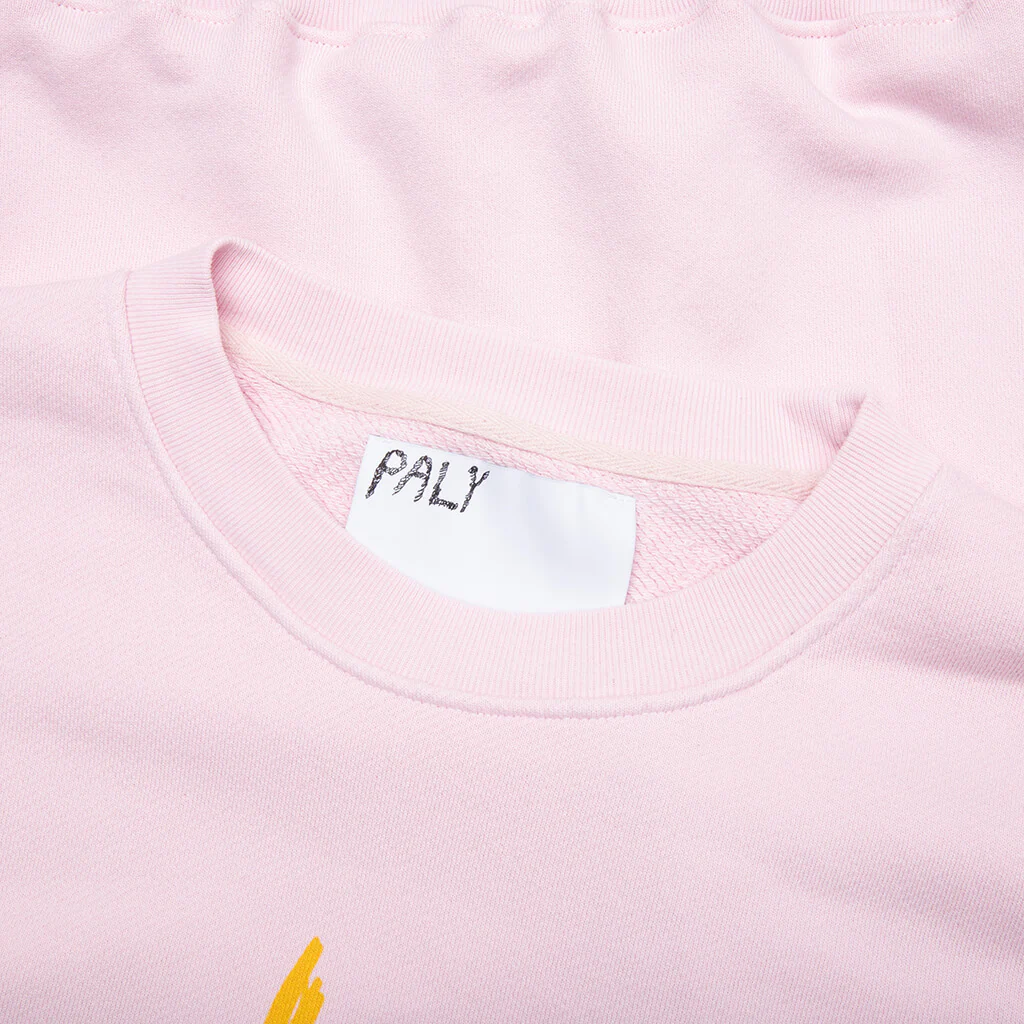 Sum One in Hollywood Luvs Me Crewneck Sweatshirt - Pink - Image 3