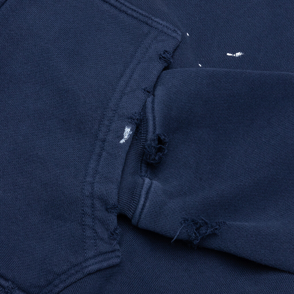 Treatment Center Zip Hooded Sweatshirt - Navy - Image 3
