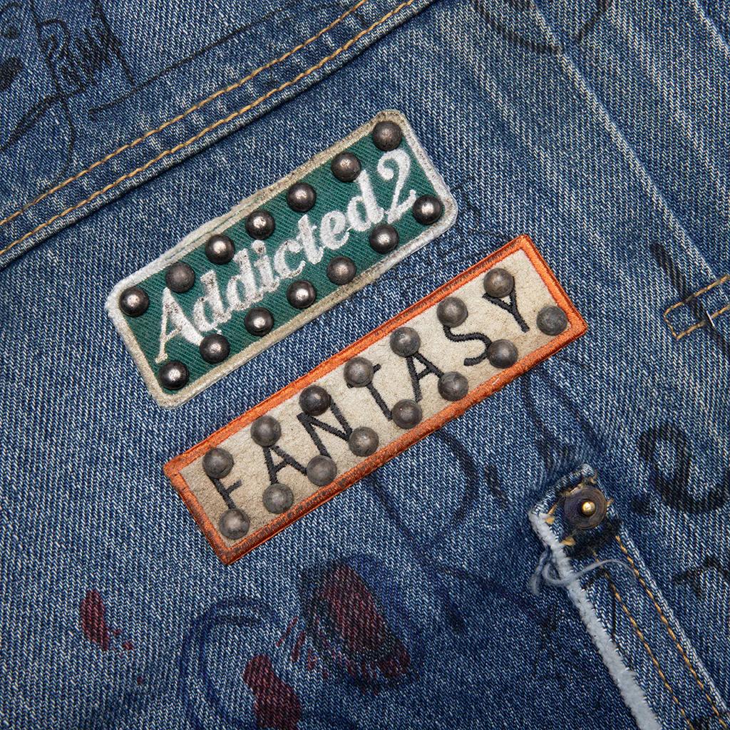 Ur Fantasy Denim Jacket - Light Blue - Image 4