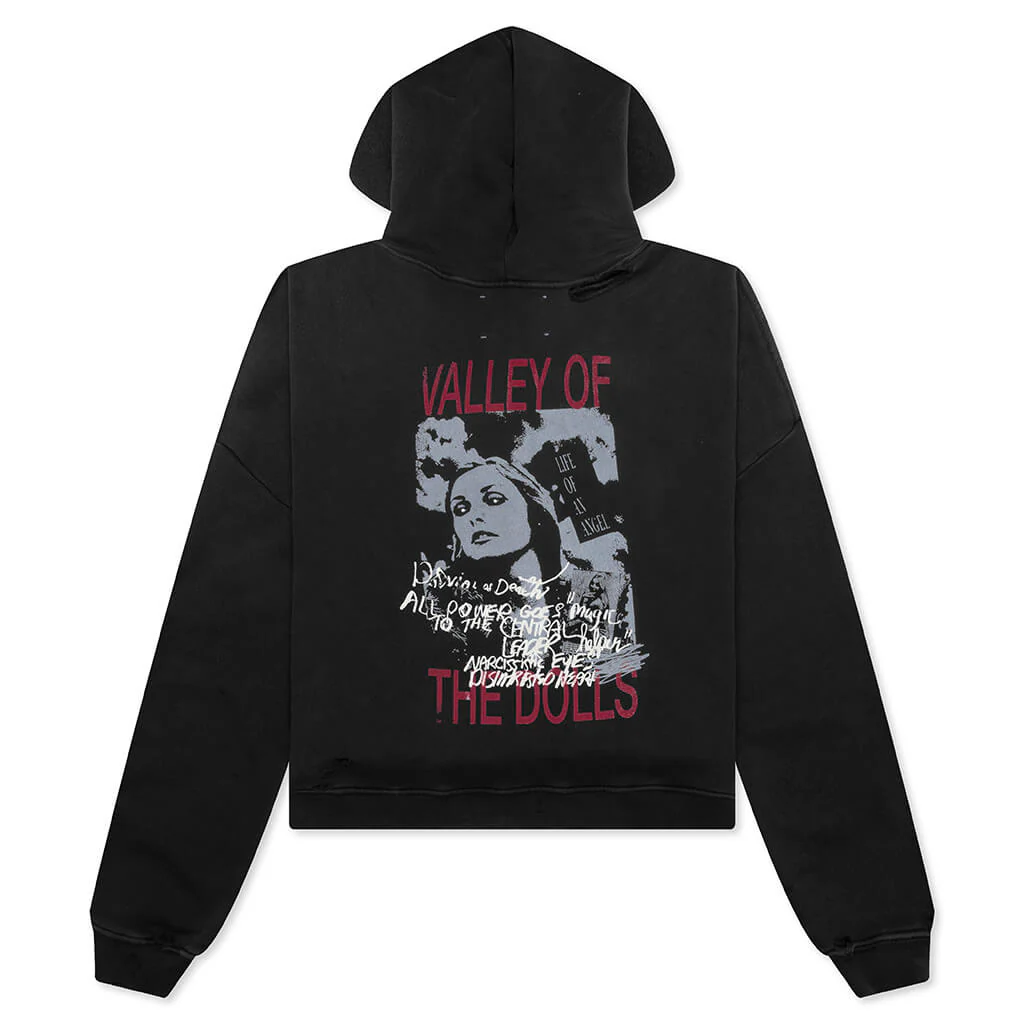 Valley Of Dolls Hooded Sweatshirt - Black - Image 2