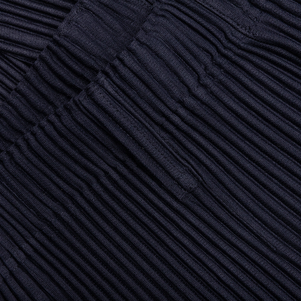 Tailored Pleats Pants - Blue - Image 4