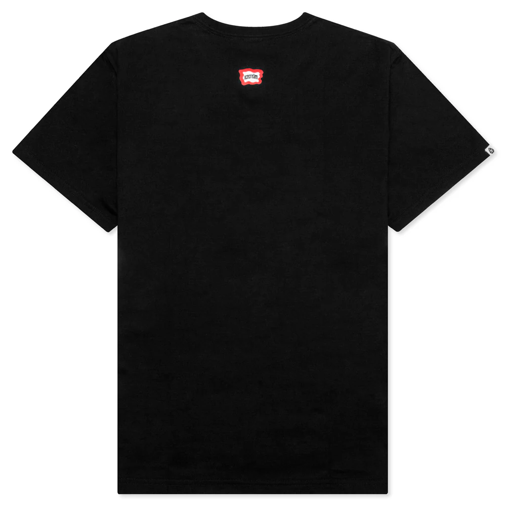 Pastel S/S Tee - Black - Image 2