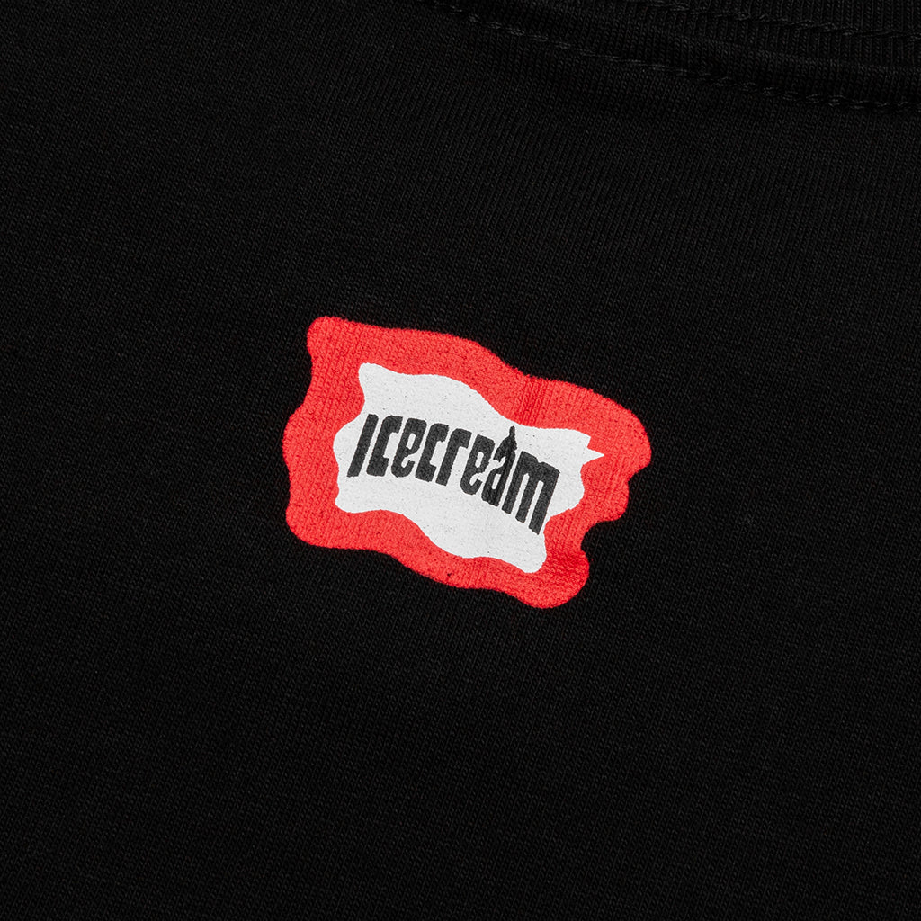 Pastel S/S Tee - Black - Image 4
