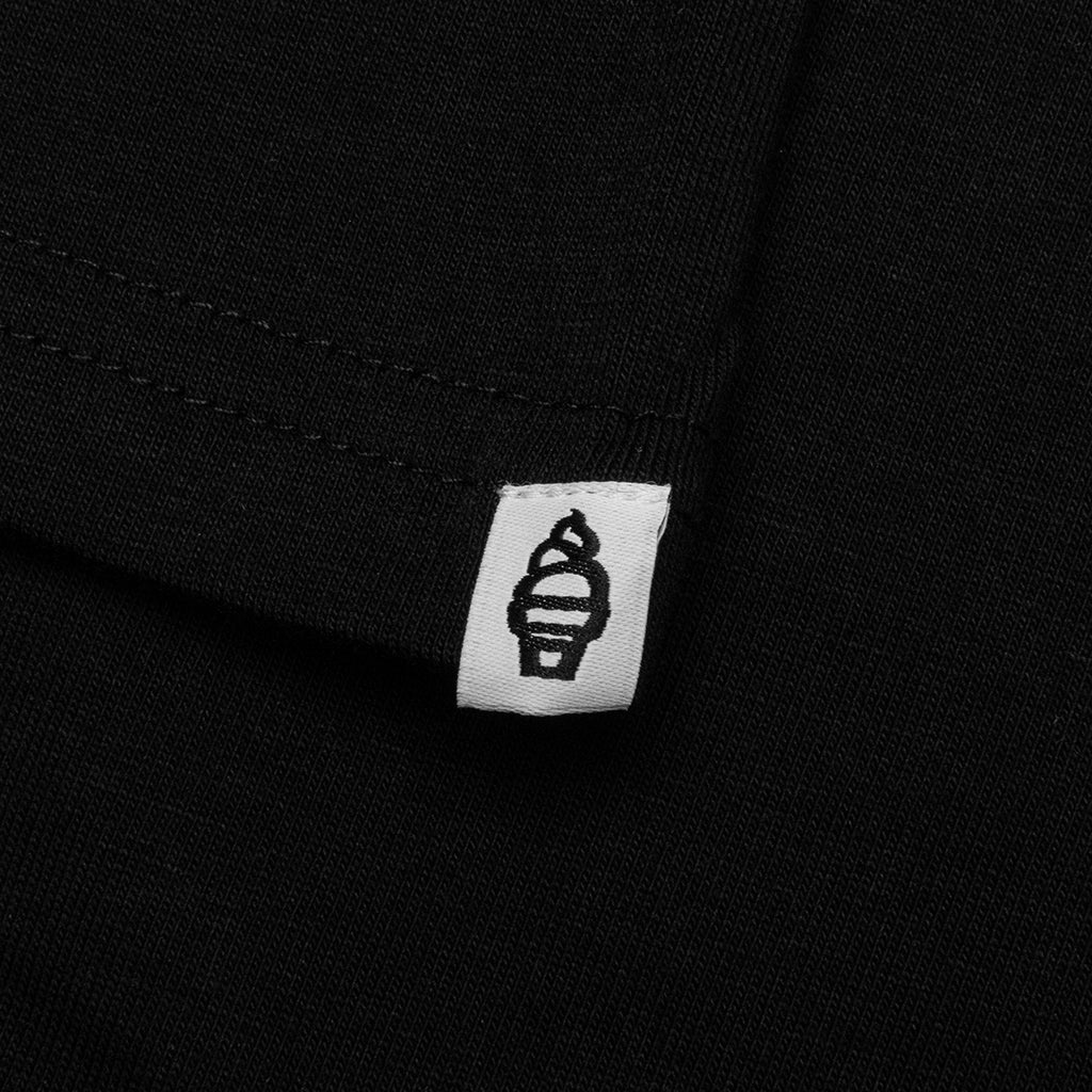 Pastel S/S Tee - Black - Image 5