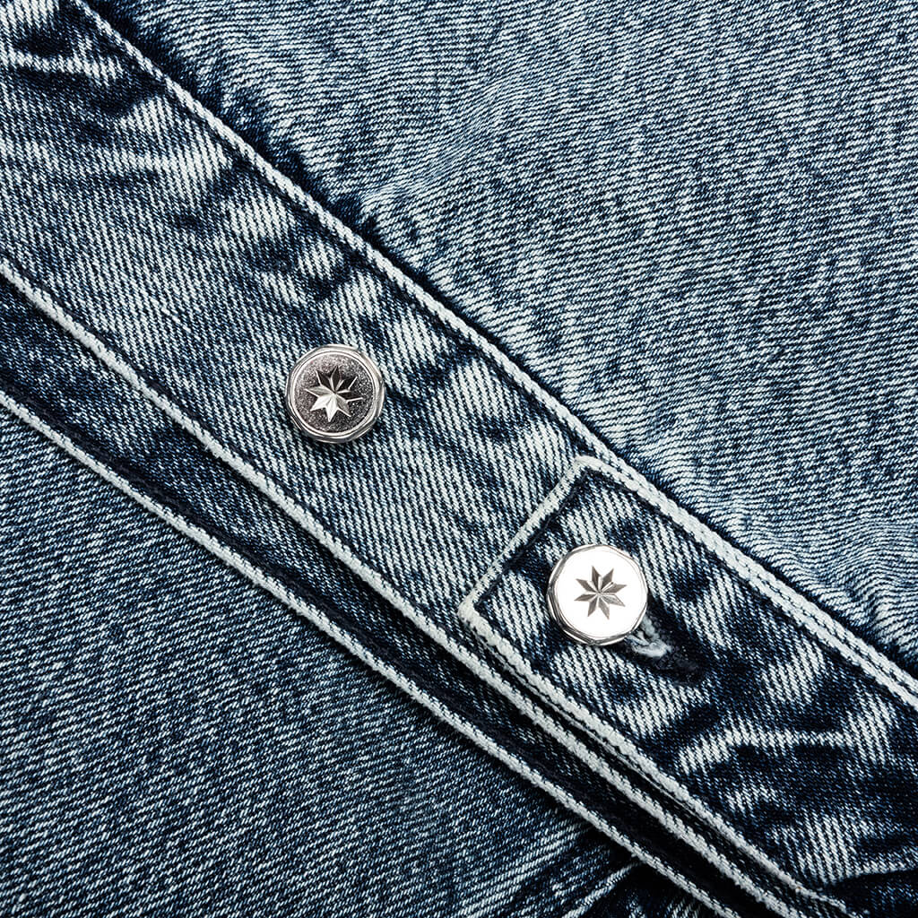 Cape Jacket - Washed Blue - Image 6