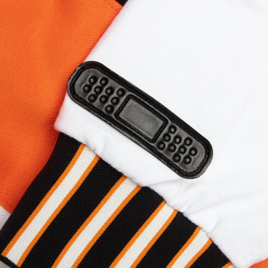 Crew Neck A - Orange/Black/White - Image 5