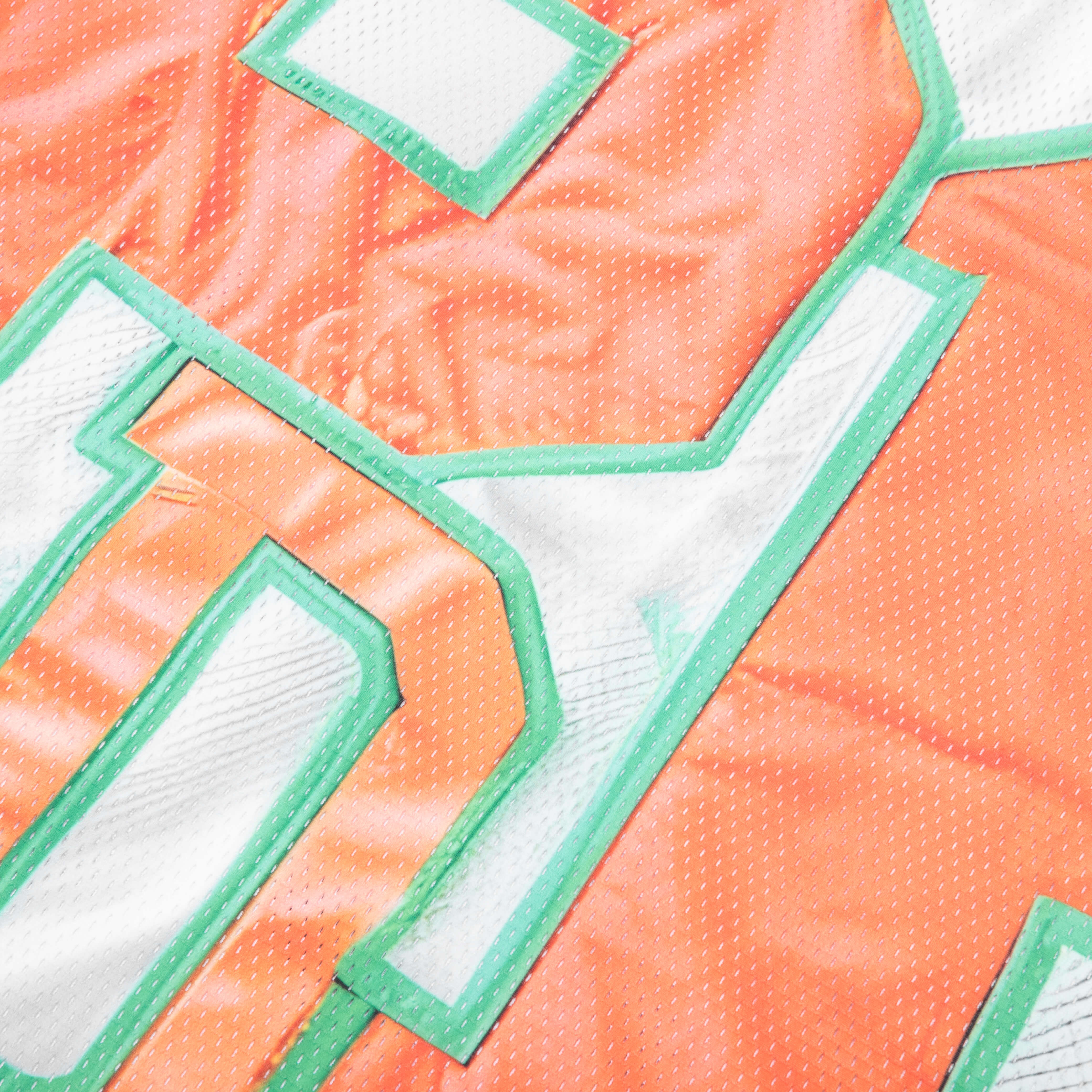 Football 17 Tee - Green Print - Image 5