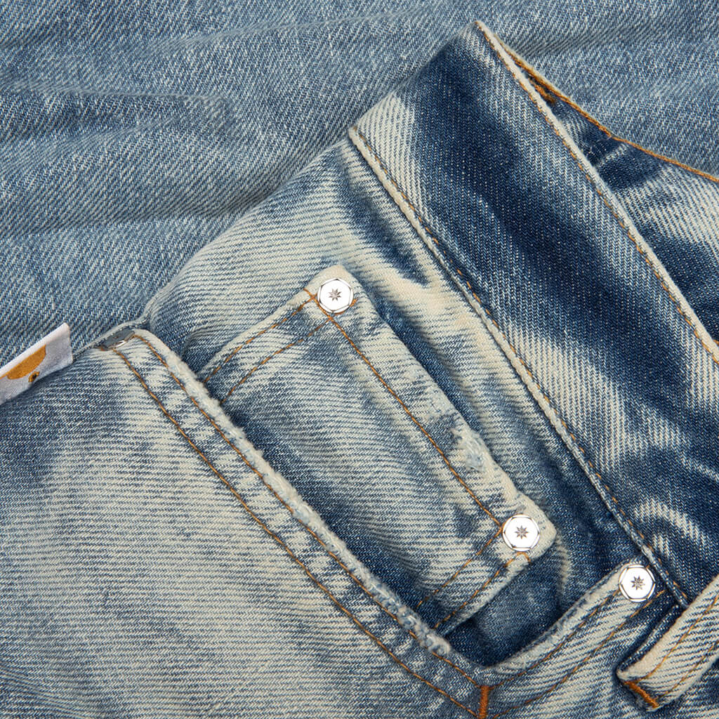 Rich Kid Trousers - Blue Wash - Image 3