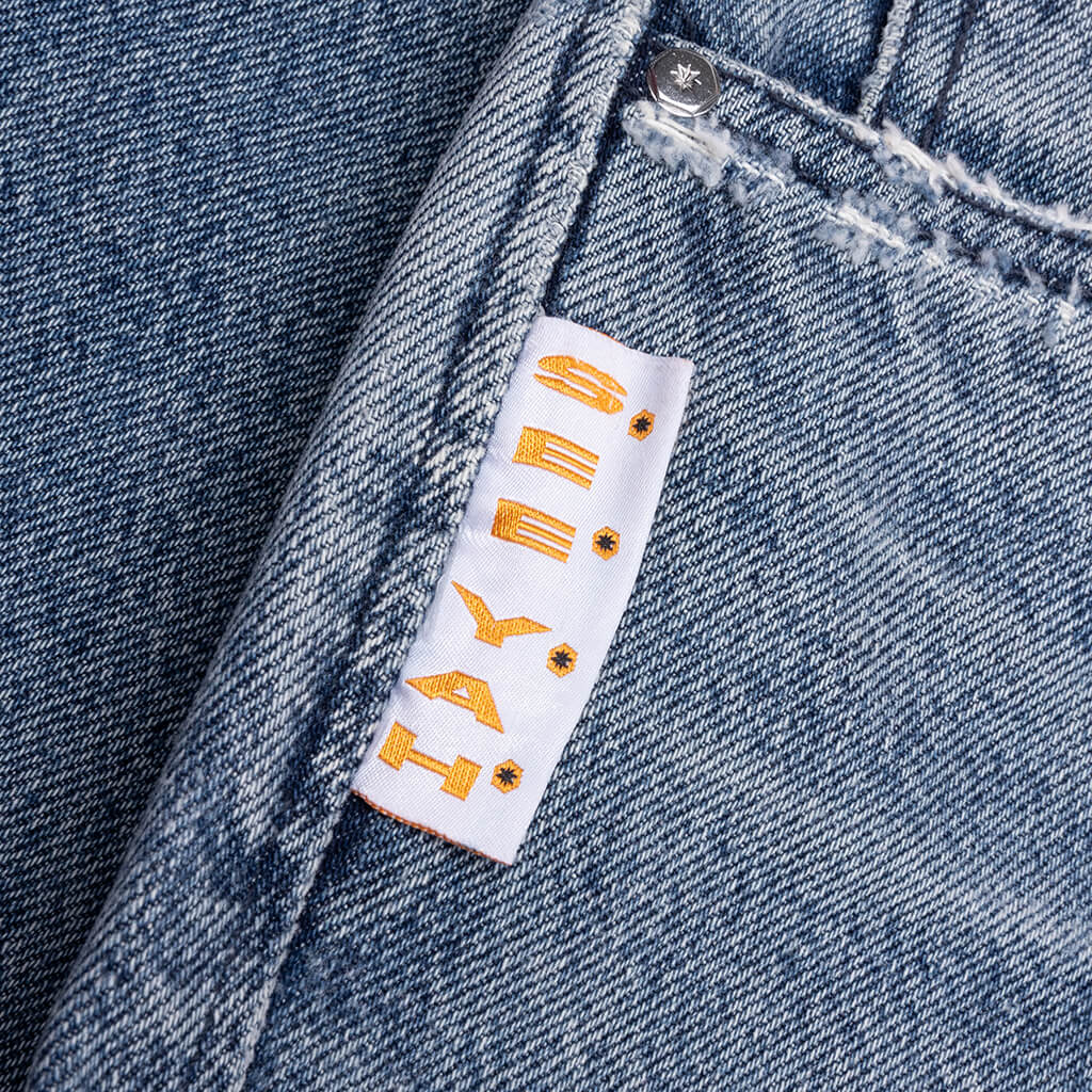 Rich Kid Jeans - Washed Blue - Image 3