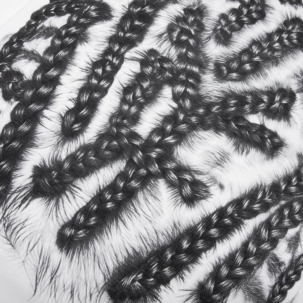 The Boy Braids Tee - White - Image 3