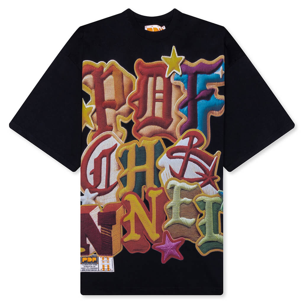 The Boy PDF Color T-Shirt - Black