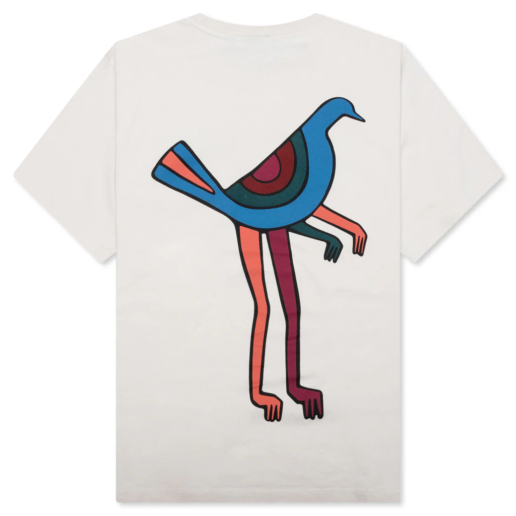 Pigeon Legs T-Shirt - Light Grey - Image 2