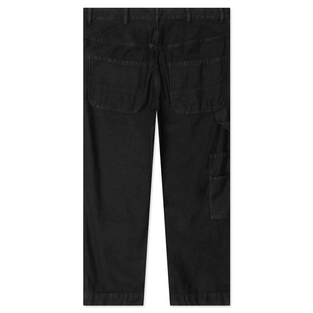 Relaxed Fitting Cotton Trousers GD 7333 M.W. - Black - Image 2