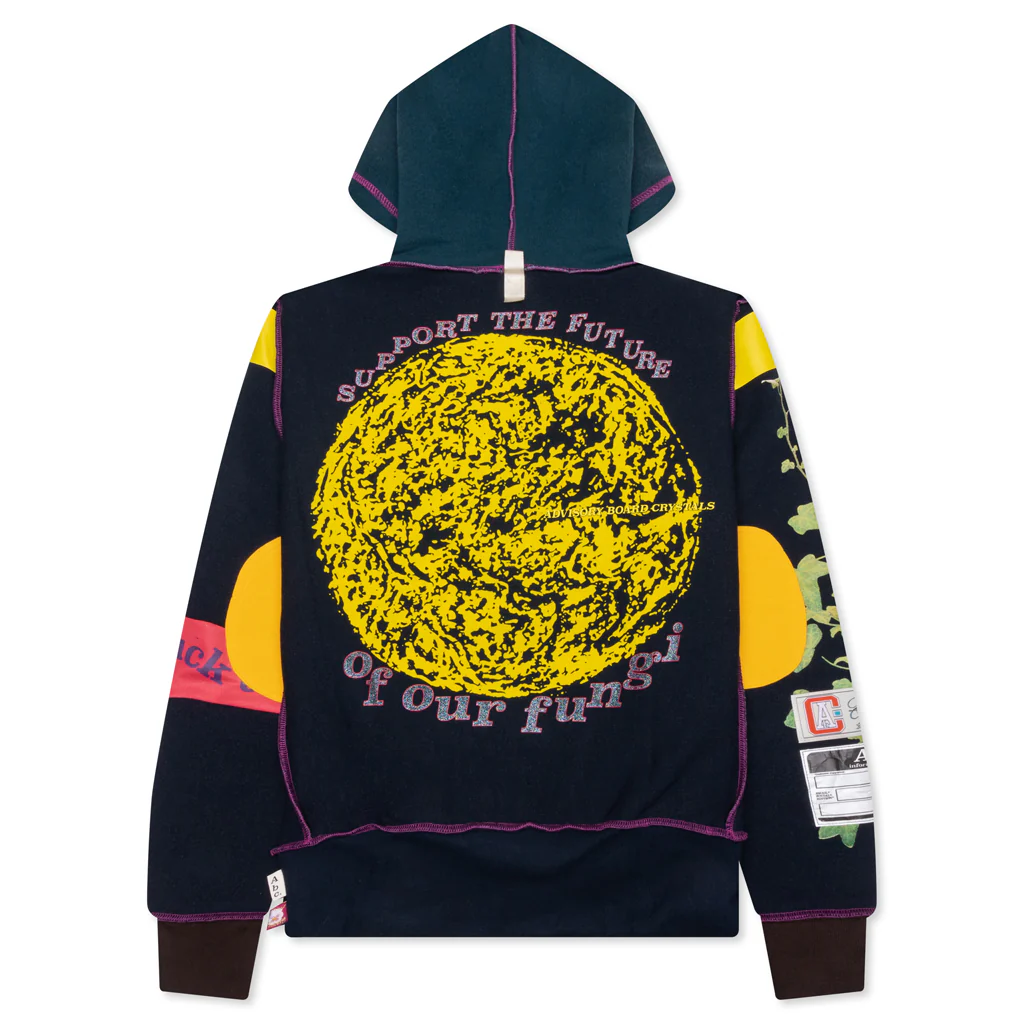 Planet Saving Information Fungi Edition 2: Predictive Programming Hoodie - Navy - Image 2