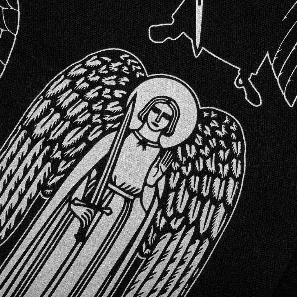 Angel Demon Hoodie - Black - Image 5