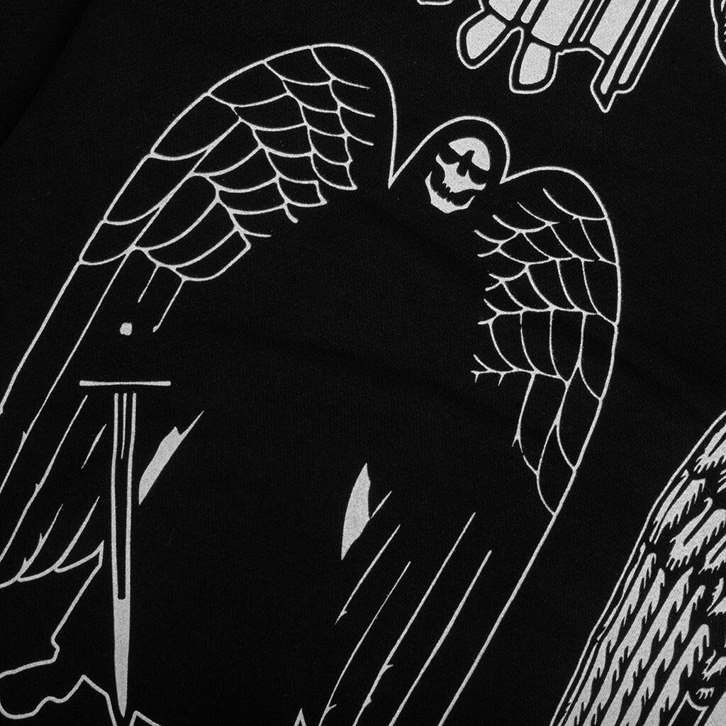 Angel Demon Hoodie - Black - Image 6