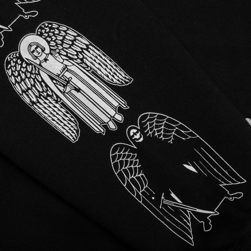 Angel Demon Hoodie - Black - Image 7
