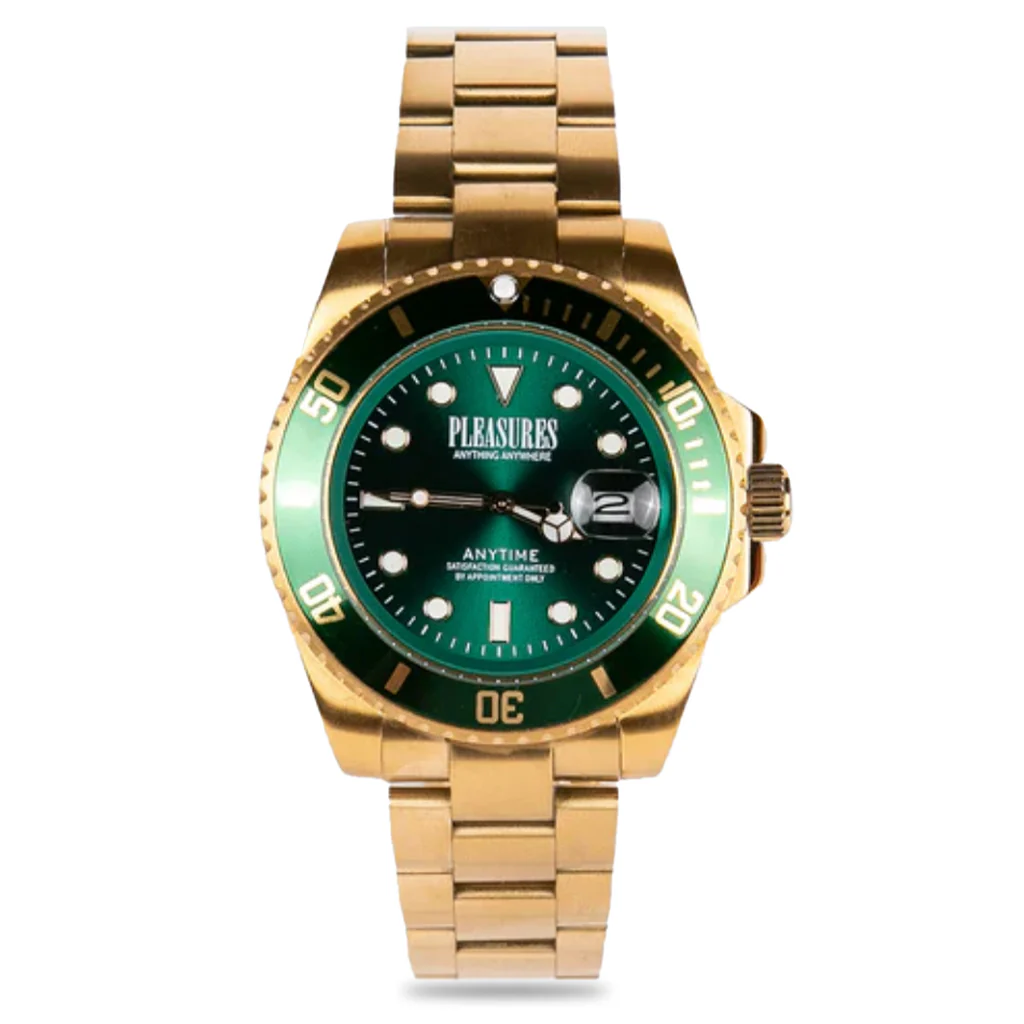 Anytime Watch - Gold/Green