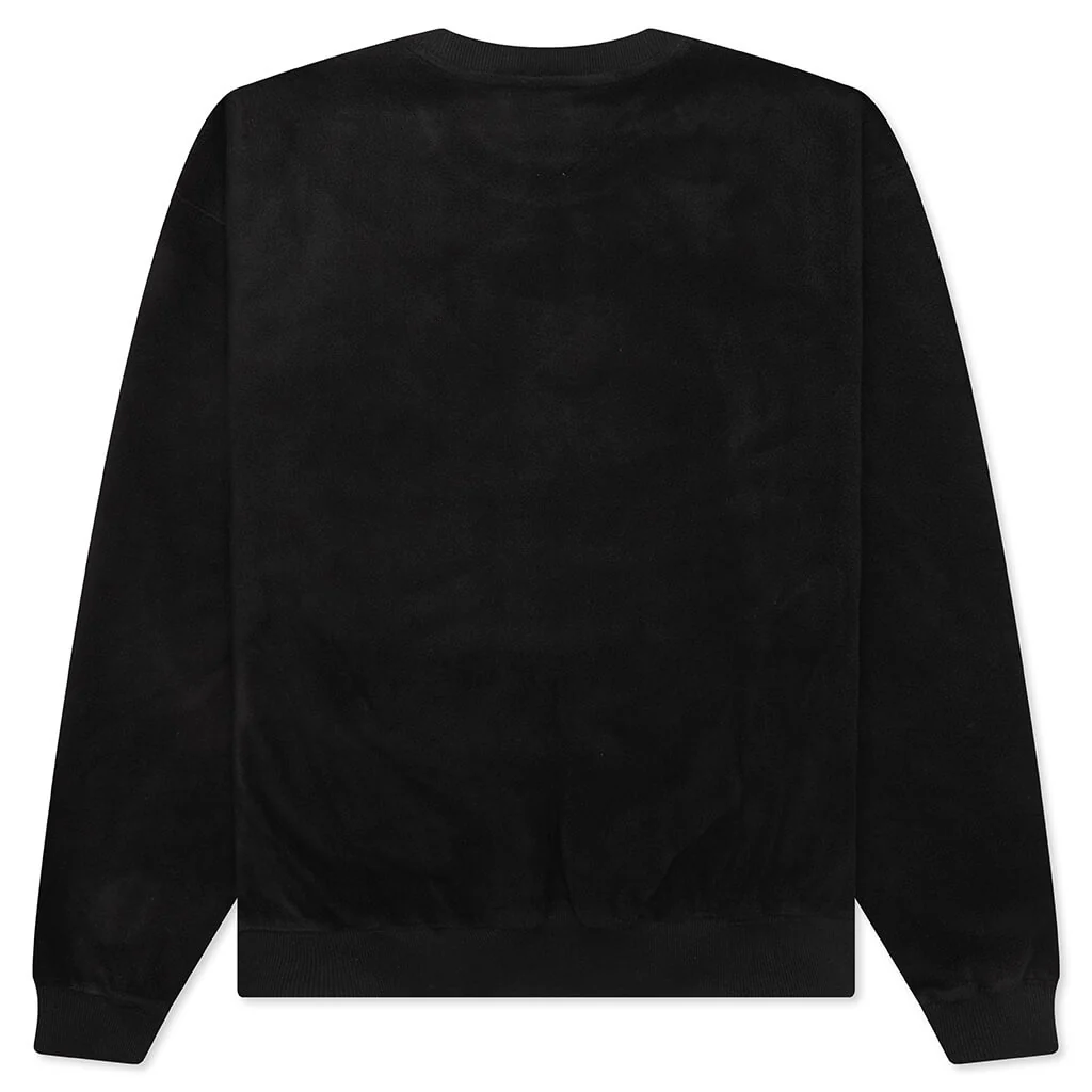 Appointment Fleece Crewneck - Black - Image 2