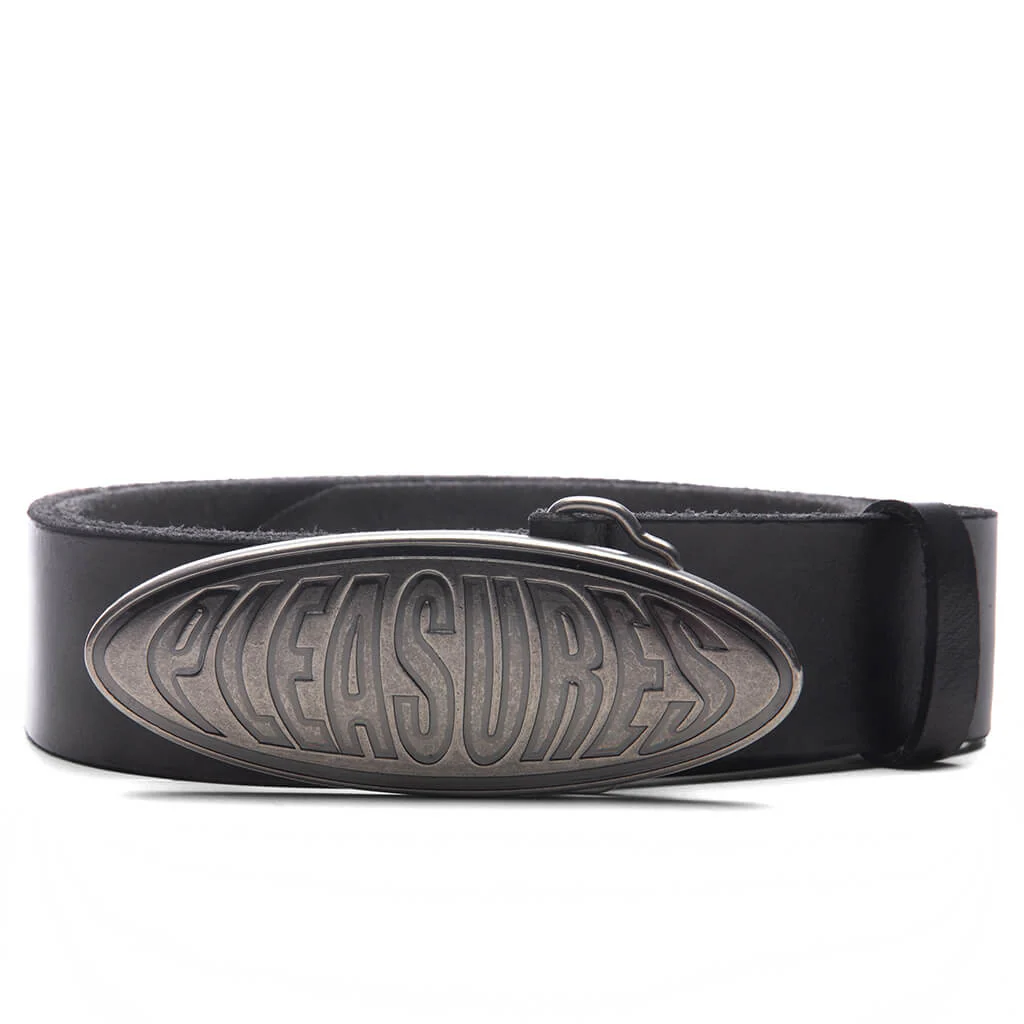Bubble Logo Belt - Black