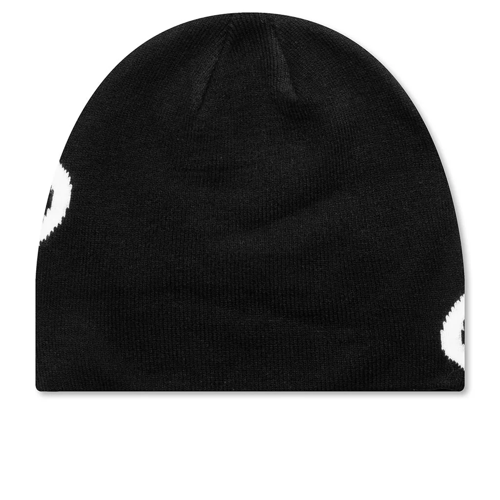 Bubble Skully Beanie - Black - Image 2