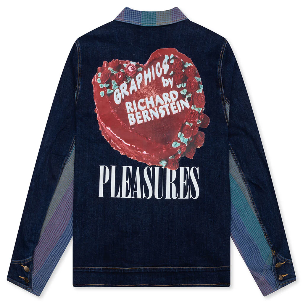 Cake Denim Jacket - Indigo - Image 2