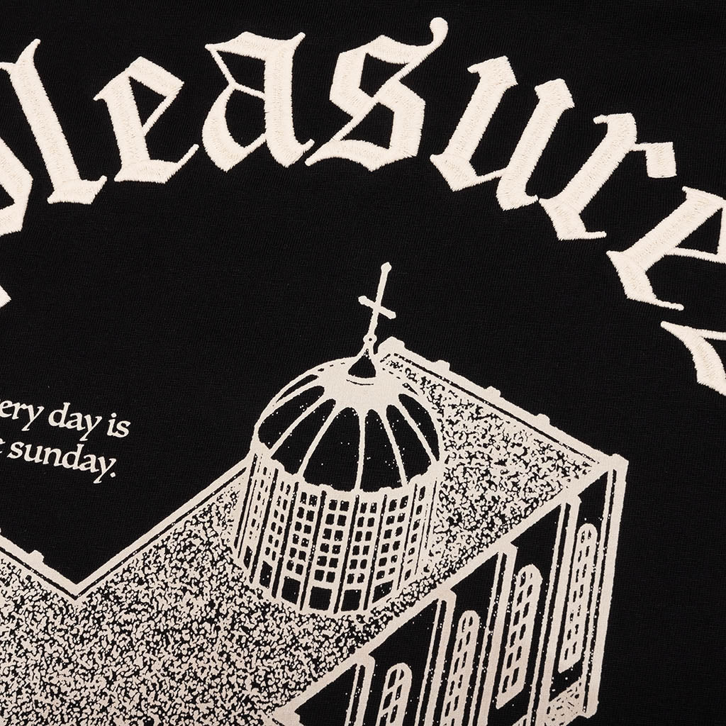 Chapel Heavyweight T-Shirt - Black - Image 3