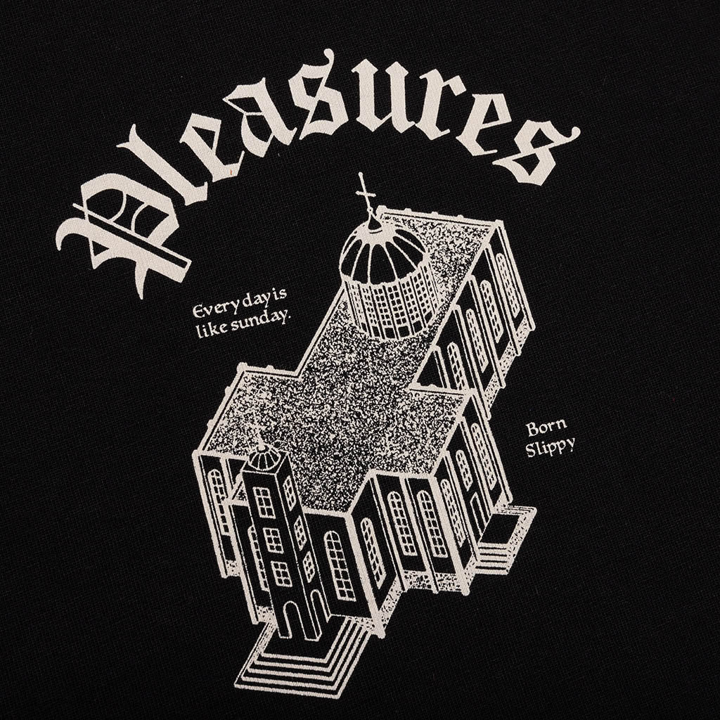 Chapel Heavyweight T-Shirt - Black - Image 4