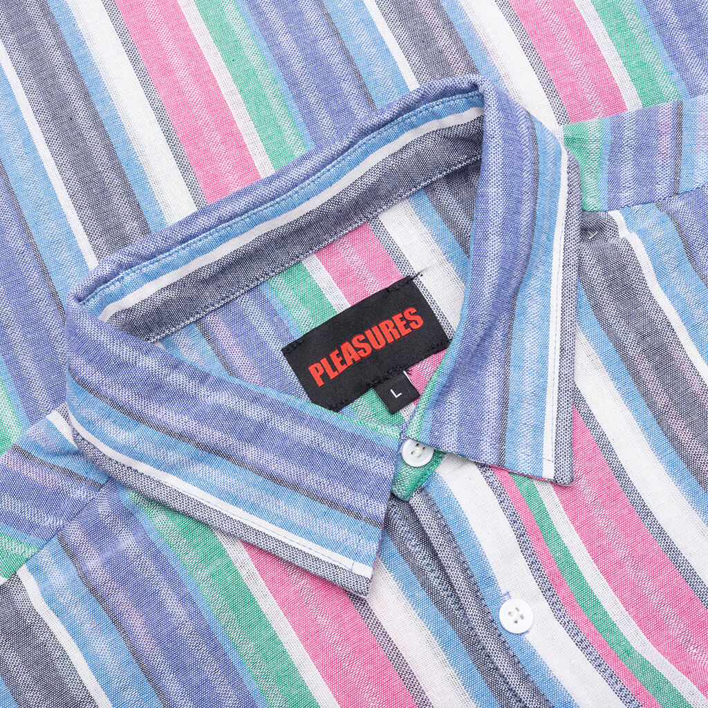 Chapel L/S Button Up Shirt - Blue - Image 3