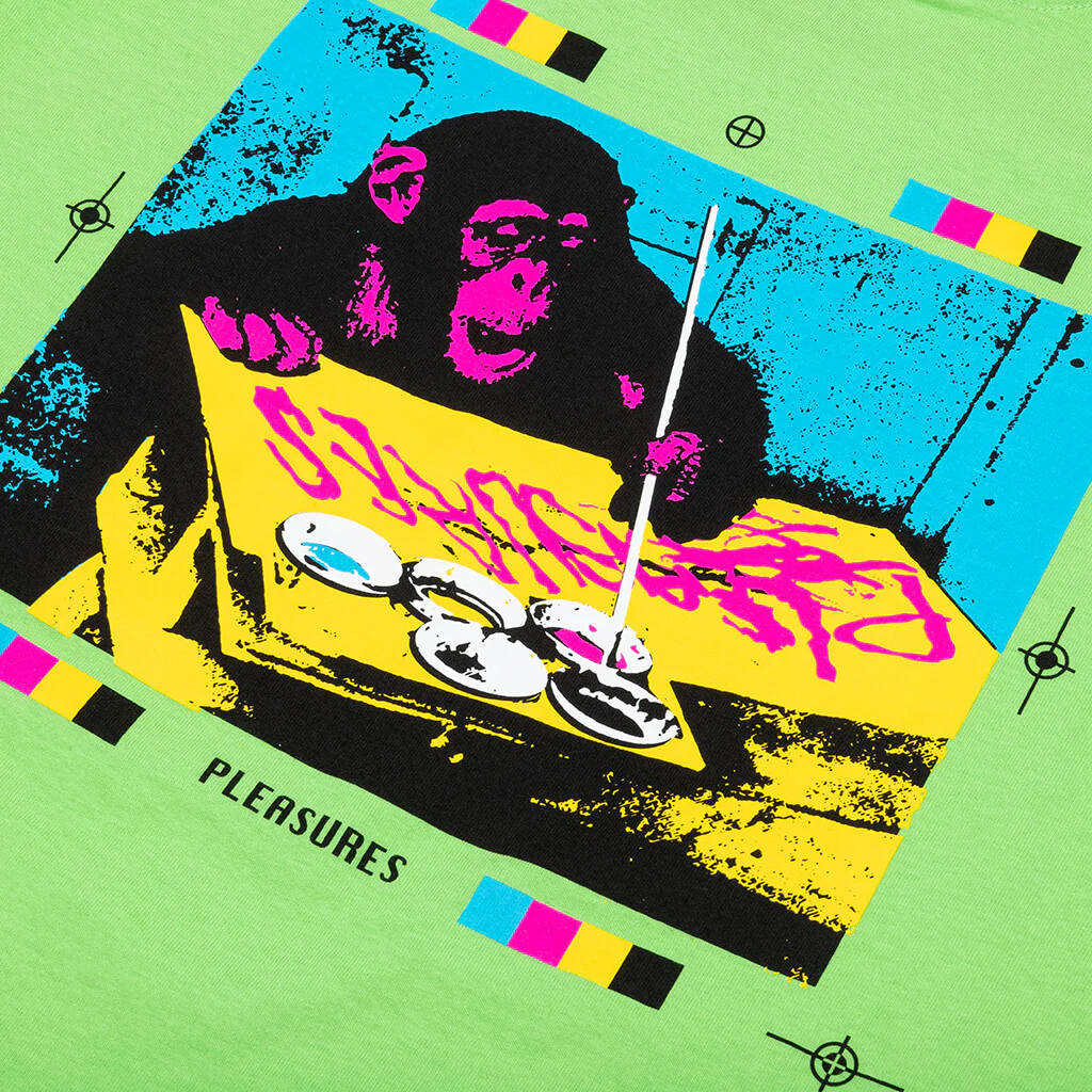 CMYK T-Shirt - Lime - Image 4