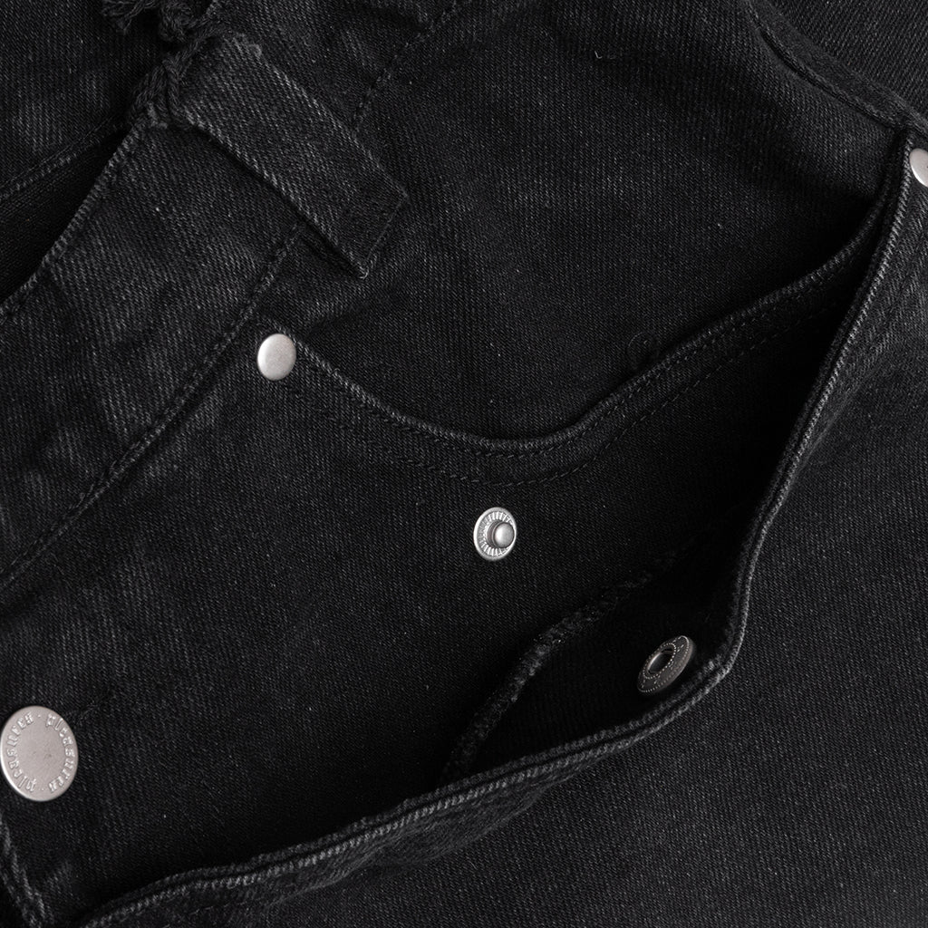 Collision Jorts - Faded Black - Image 3