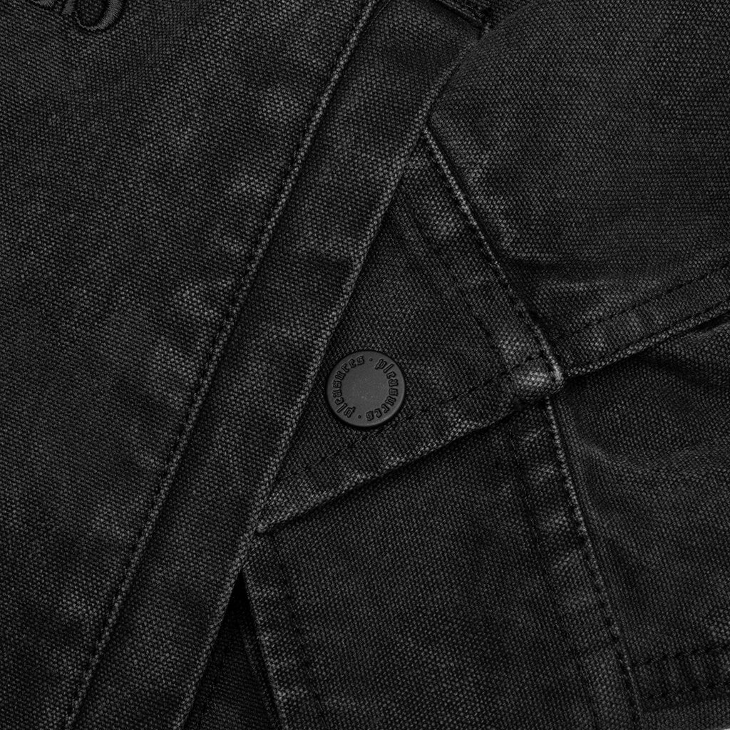 Cowhide Work Jacket - Black - Image 5