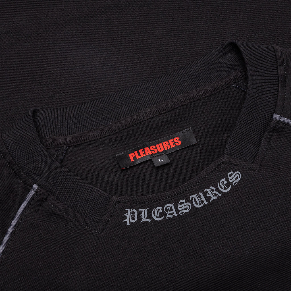 Crumble Heavyweight Raglan - Black - Image 3