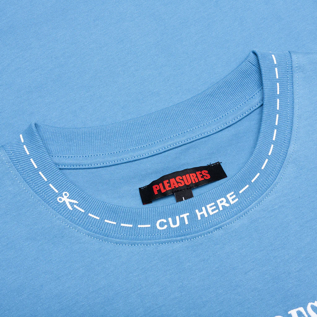 Cut Here Heavyweight Shirt - Blue - Image 3