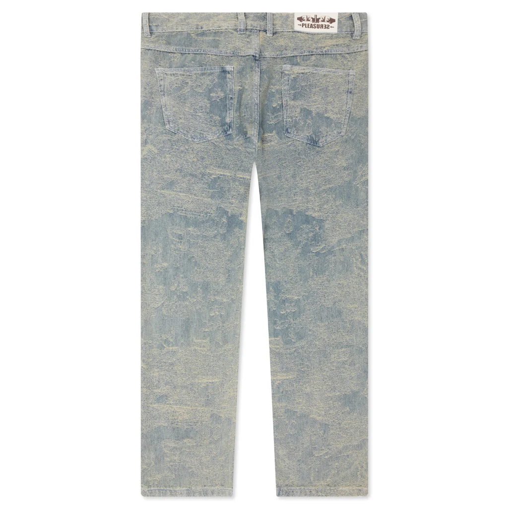 Dizzy 5 Pocket Denim - Yellow - Image 2