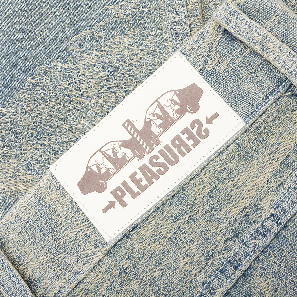 Dizzy 5 Pocket Denim - Yellow - Image 5