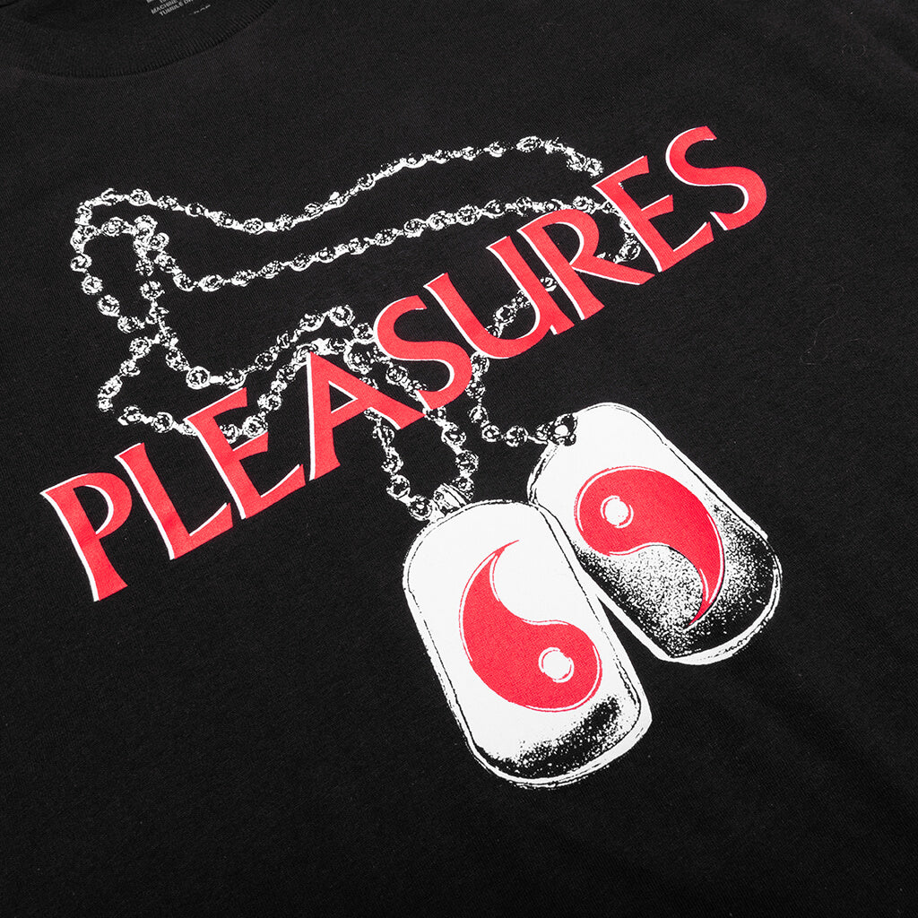Dog Tags T-Shirt - Black - Image 3