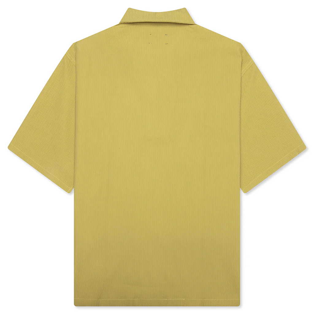 Electron Zip Polo - Olive - Image 2