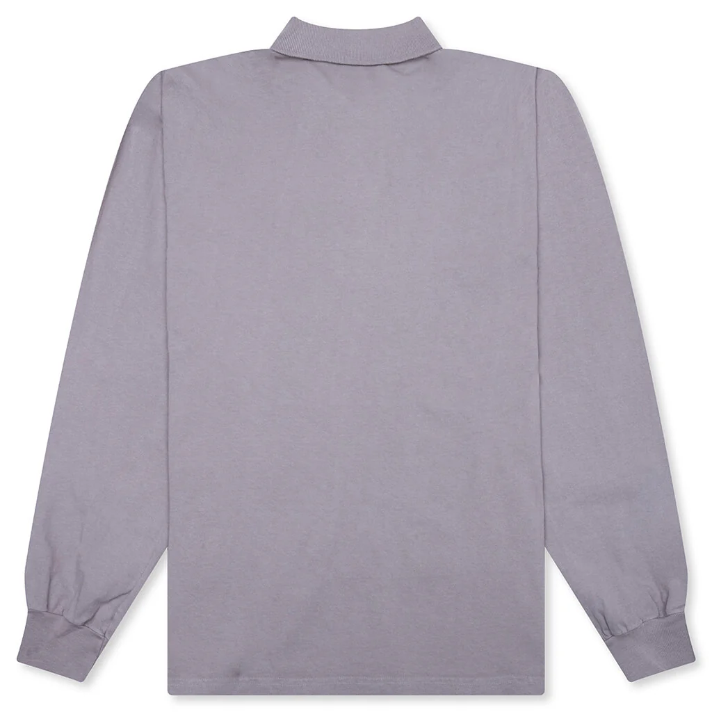 Exchange Polo Long Sleeve - Grey - Image 2