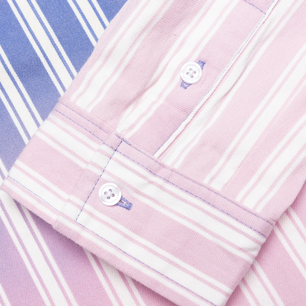 Fade Button Down - Blue - Image 4