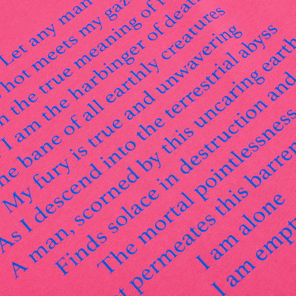 Fear Heavyweight T-Shirt - Pink - Image 4