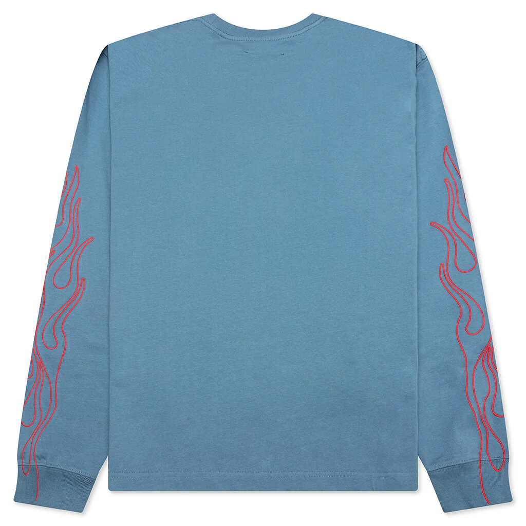 Fiery Heavyweight Longsleeve - Slate - Image 2