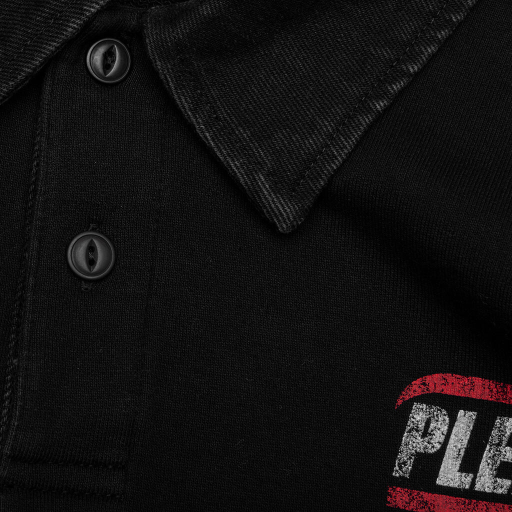 Gentle Polo Sweatshirt - Black - Image 4