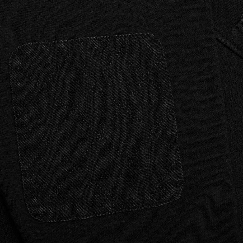 Gentle Polo Sweatshirt - Black - Image 5