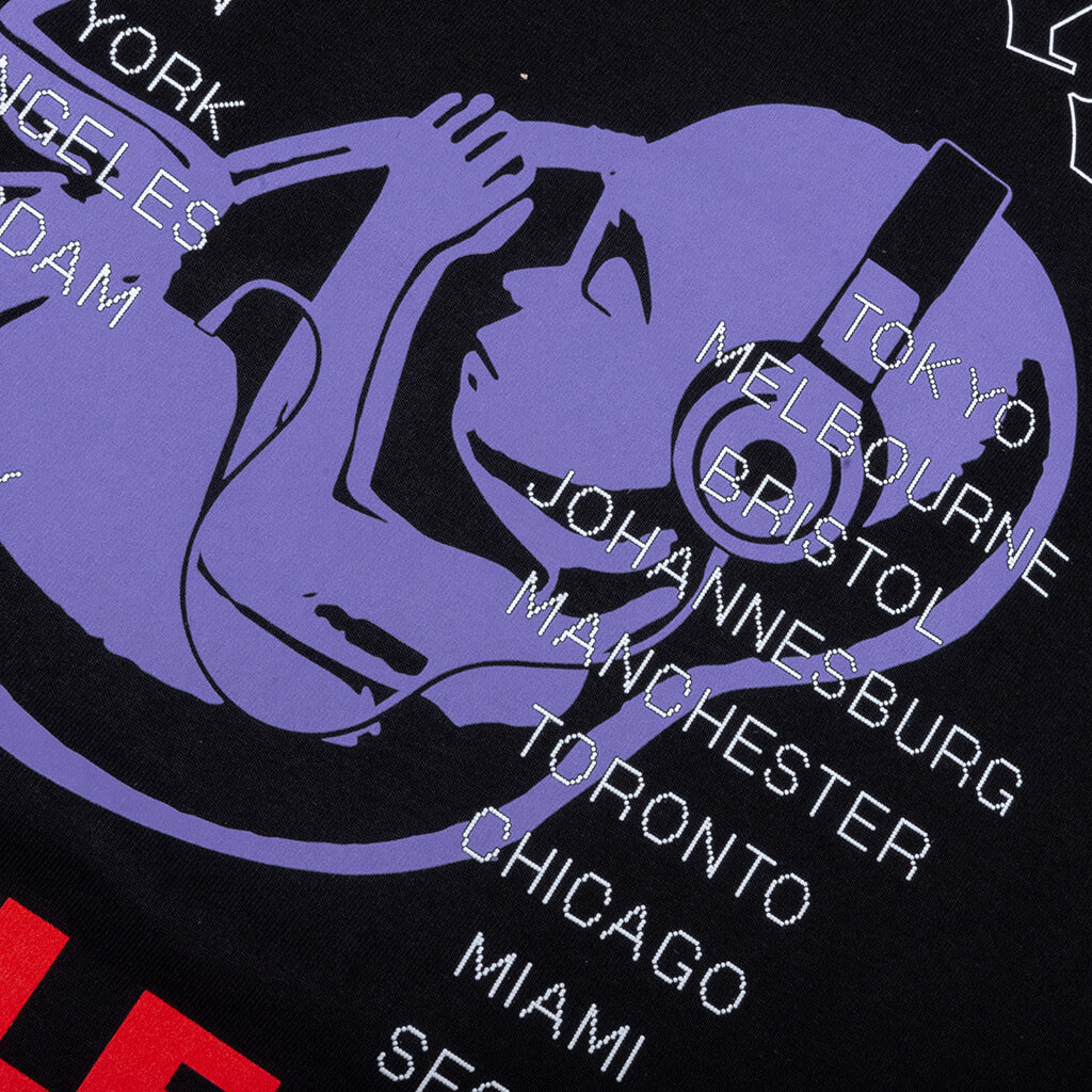 Pleasures x Boiler Room Headphone T-Shirt - Black - Image 3